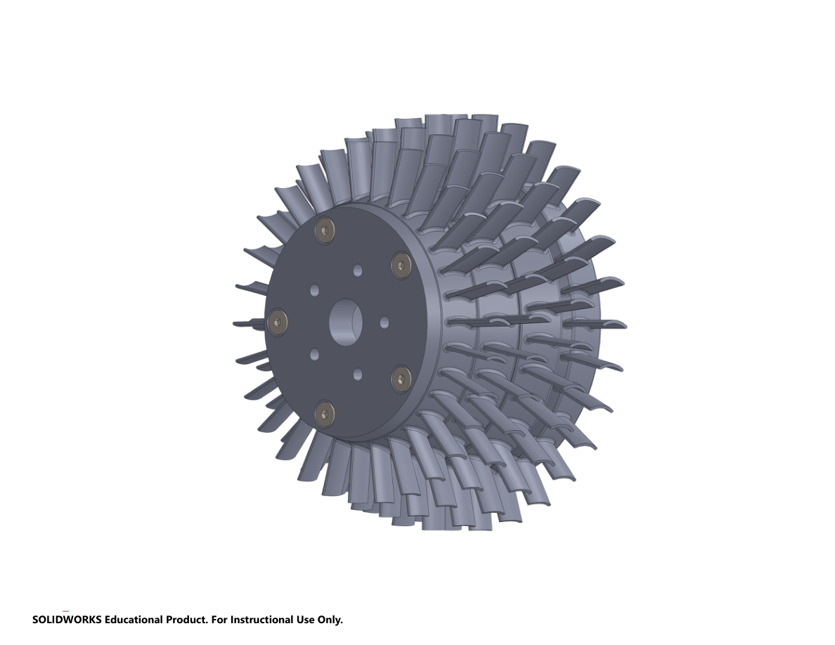 Rear Compression Assembly CAD model drawing